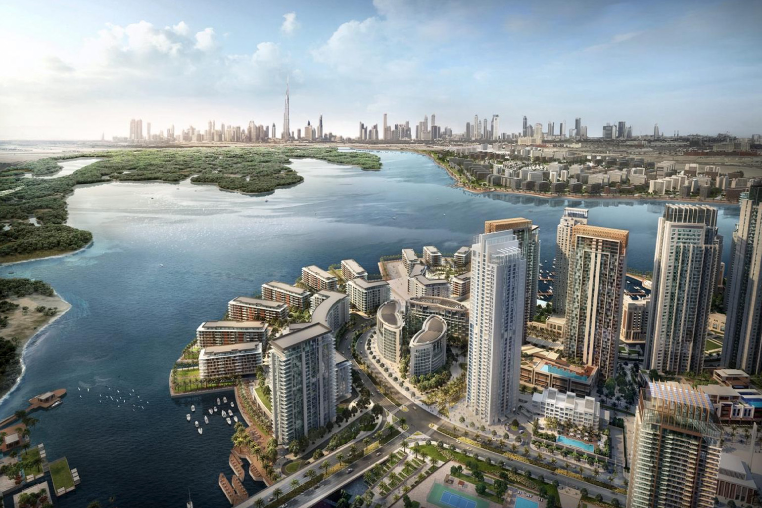 Emaar Signs A Deal With Dubai Holding To Fully Acquire Dubai Creek Harbour